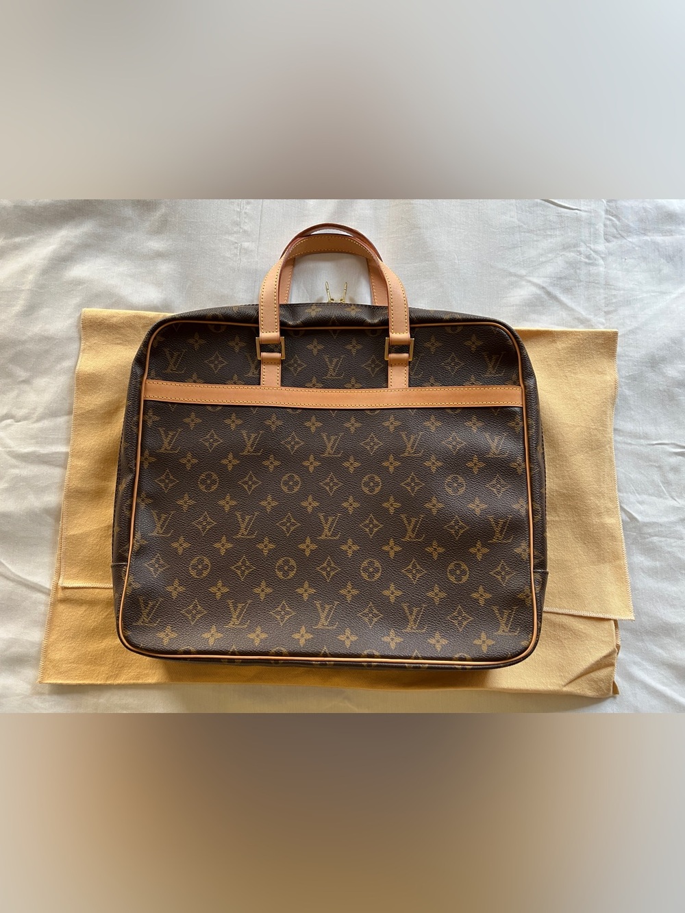 Louis Vuitton Monogram Porte Documents PEGASE Briefcase Laptop Business Bag